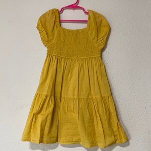 Old Navy Mustard Dress 5T